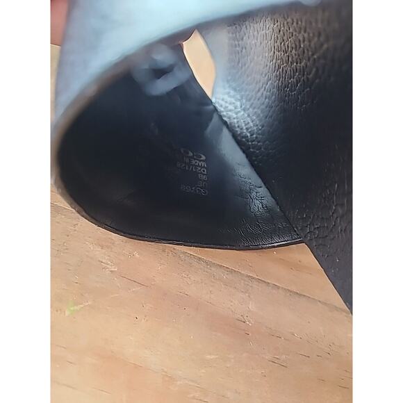 Coach Womens Signature Sports Slide UDELE Monogram Coated Canvas Black 9 NEW - Picture 7 of 9